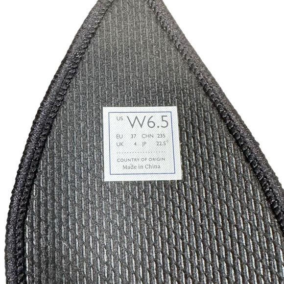 Rothy's The Point Pointed Toe Flats Black Women 6.5 - Picture 10 of 10